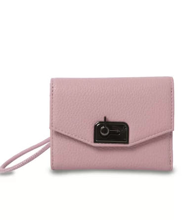 BILLETERA TOTTO SMOOTH PEQUEÑA - ROSADO