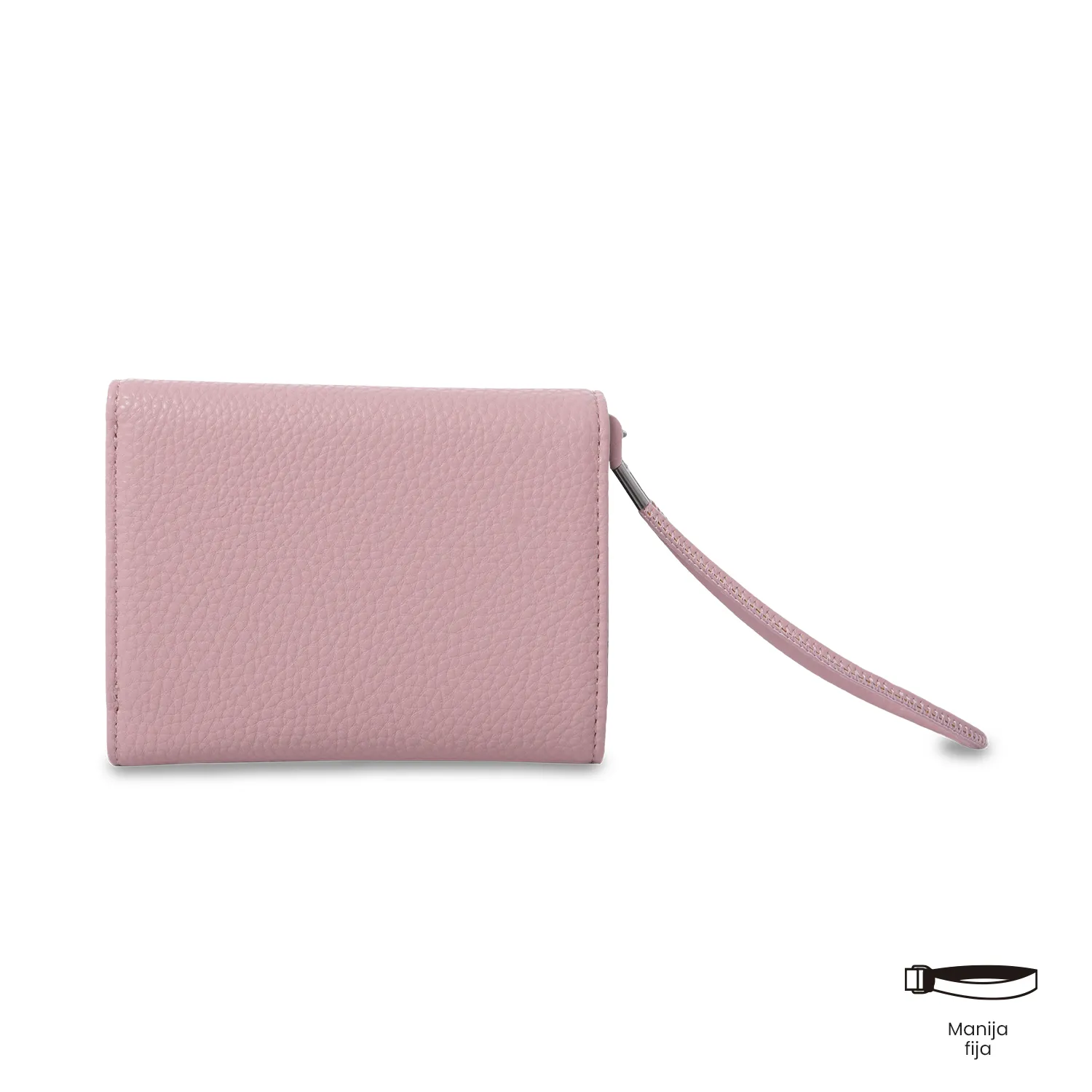 BILLETERA TOTTO SMOOTH PEQUEÑA - ROSADO - Imagen 5