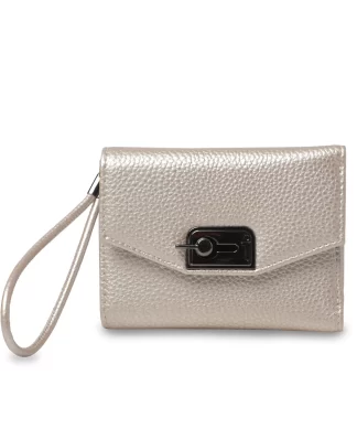 BILLETERA TOTTO SMOOTH PEQUEÑA - BEIGE