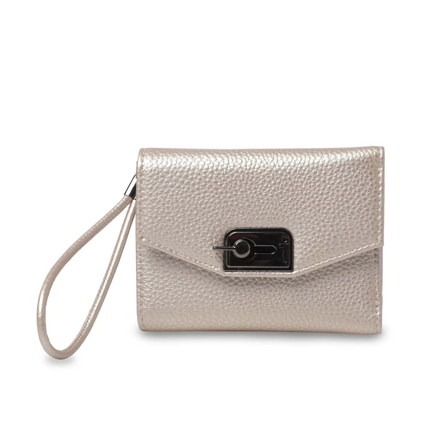 BILLETERA TOTTO SMOOTH PEQUEÑA - BEIGE