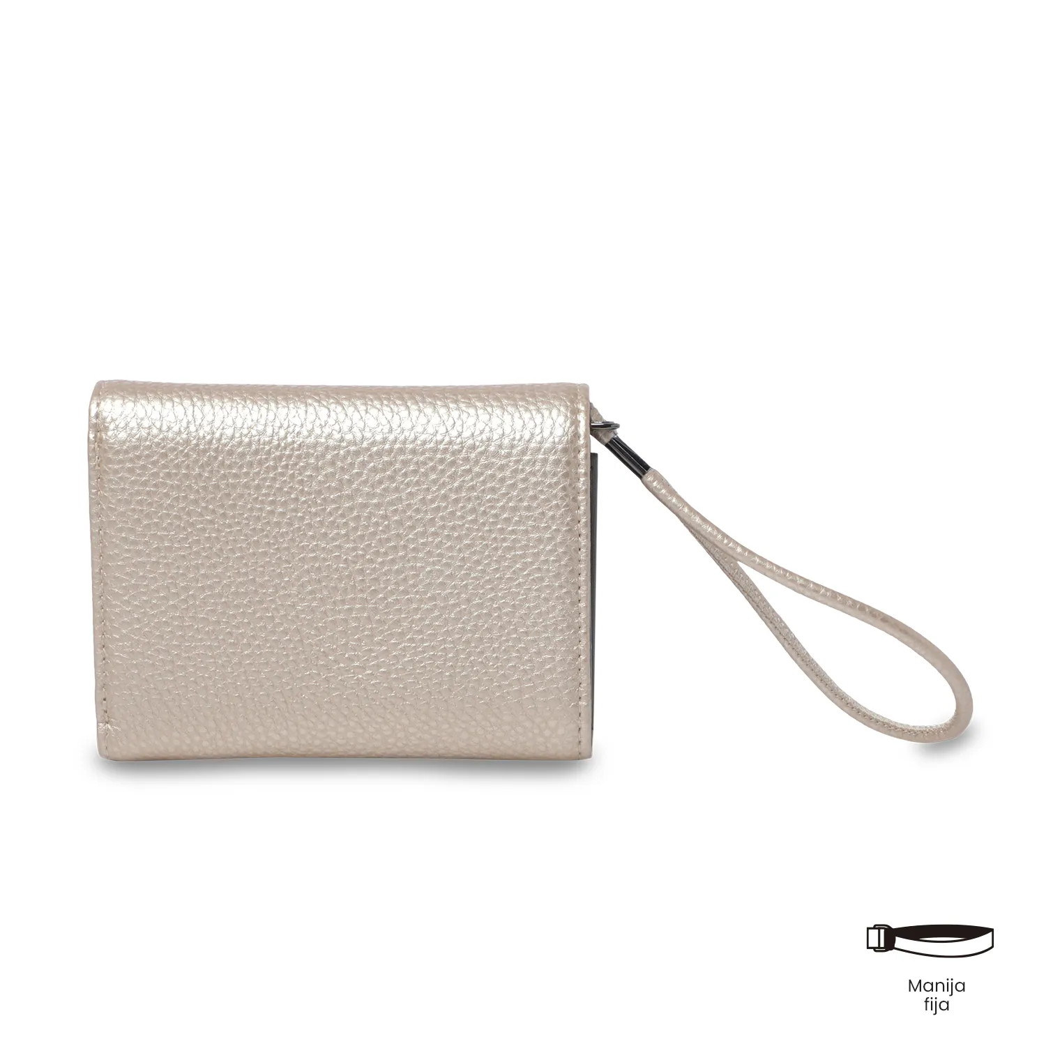 BILLETERA TOTTO SMOOTH PEQUEÑA - BEIGE - Imagen 5