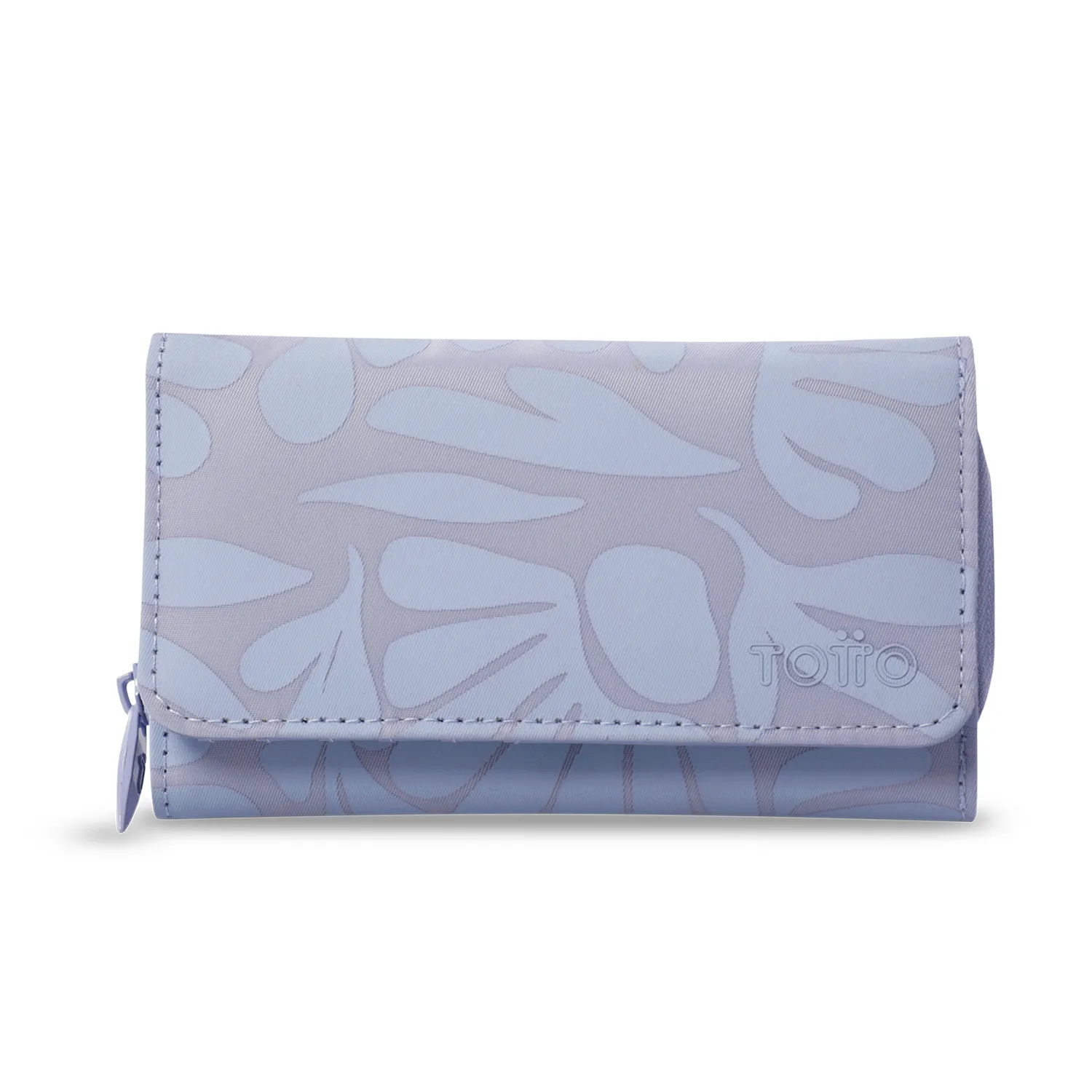 BILLETERA TOTTO TEXTURE GRANDE - LILA