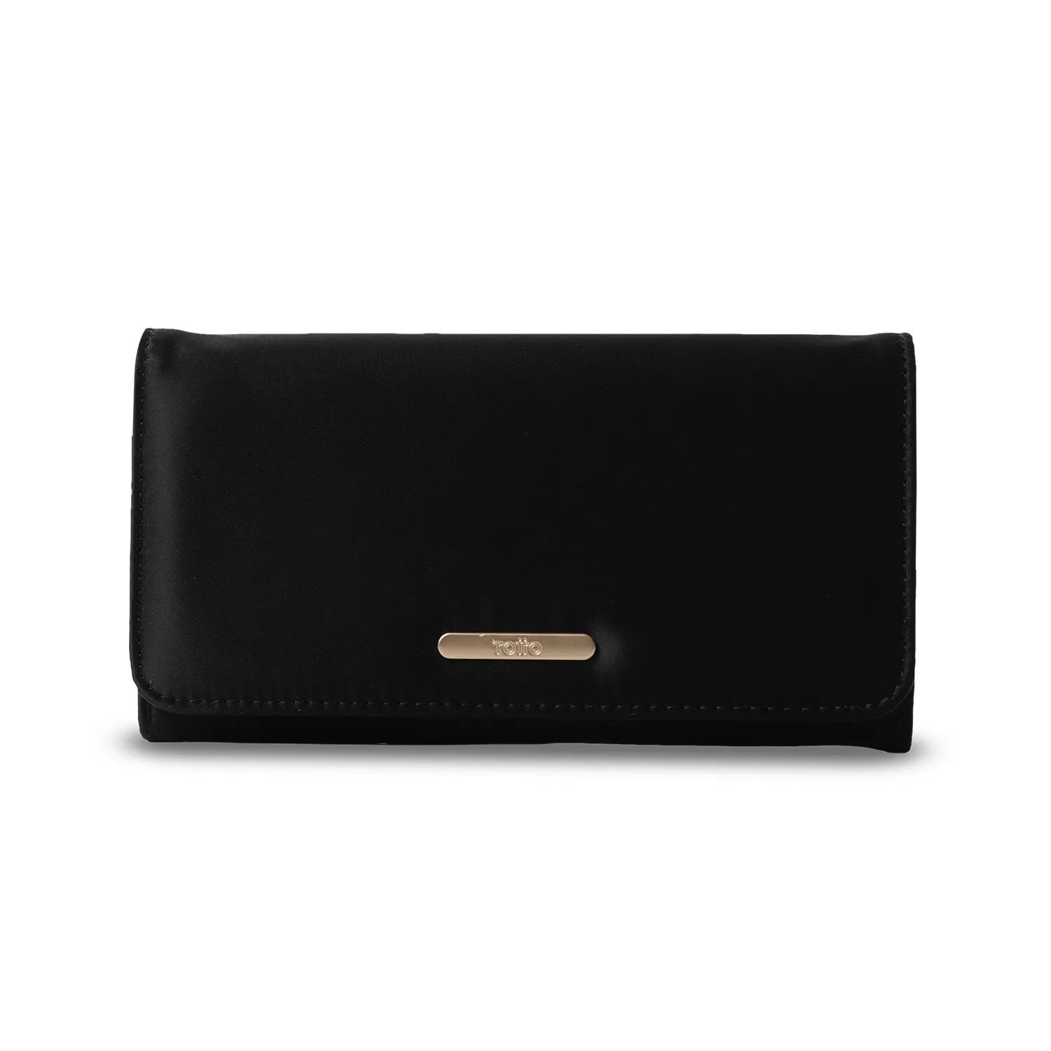 BILLETERA TOTTO BEL GRANDE - NEGRO