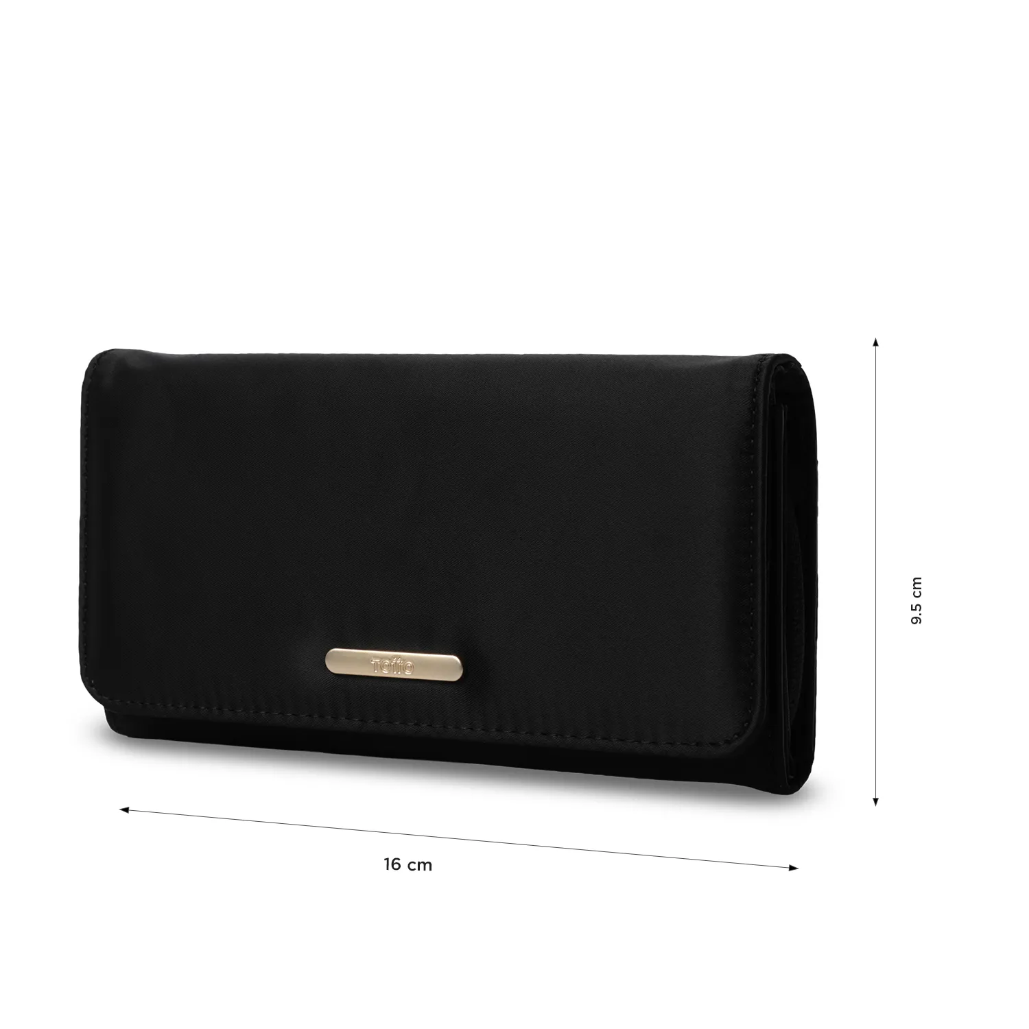 BILLETERA TOTTO BEL GRANDE - NEGRO - Imagen 2