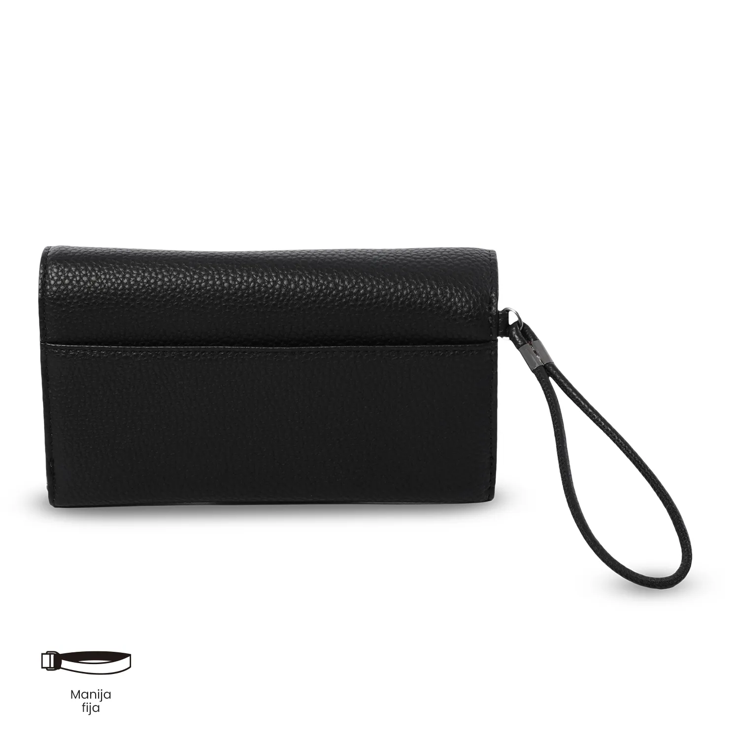 BILLETERA TOTTO SMOOTH GRANDE - NEGRO - Imagen 5