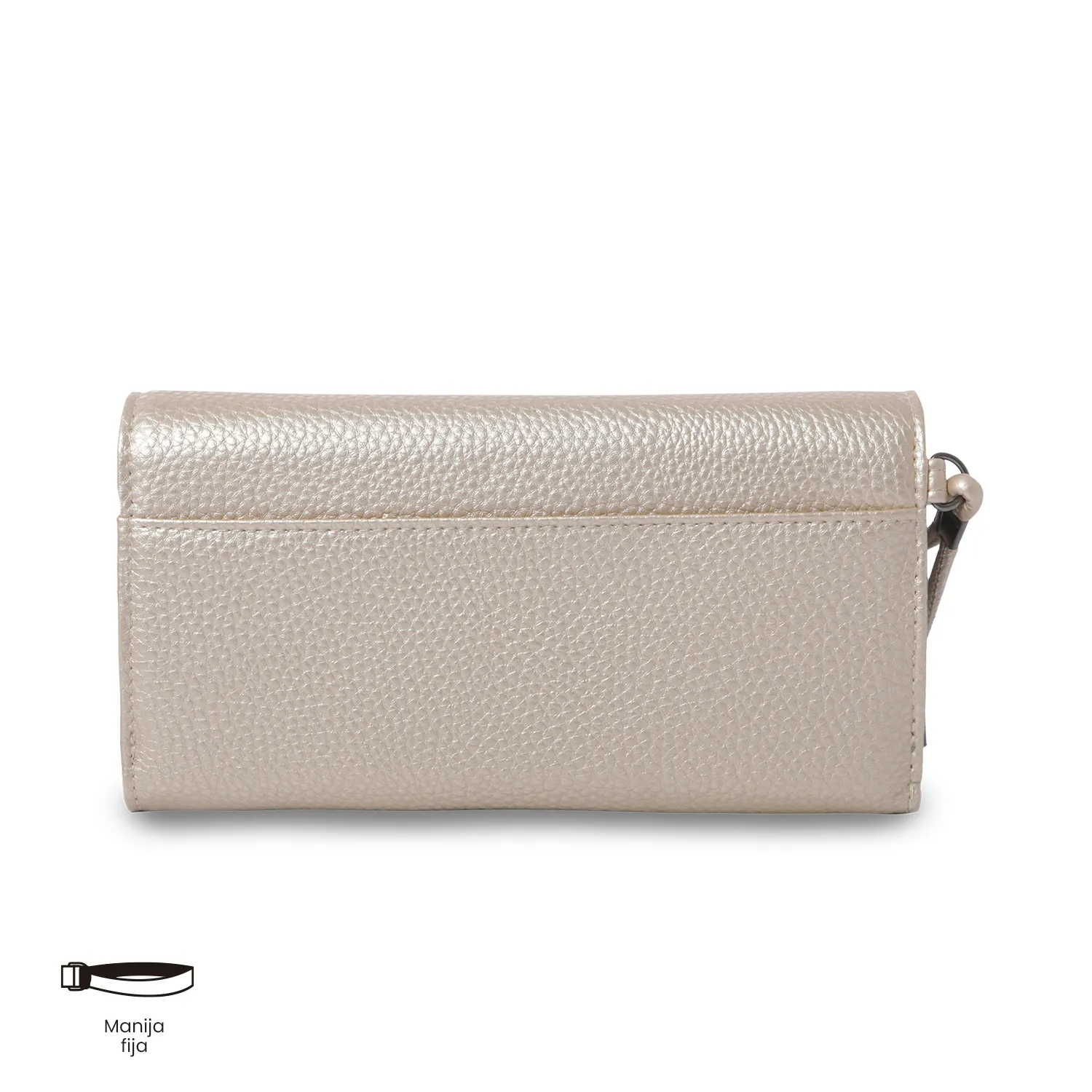 BILLETERA TOTTO SMOOTH GRANDE - BEIGE - Imagen 5