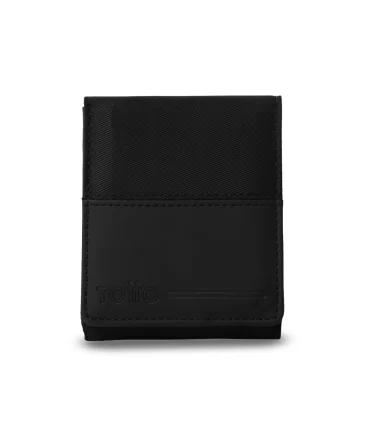 BILLETERA TOTTO NEXUS GRANDE RFID BLOCKER - NEGRO