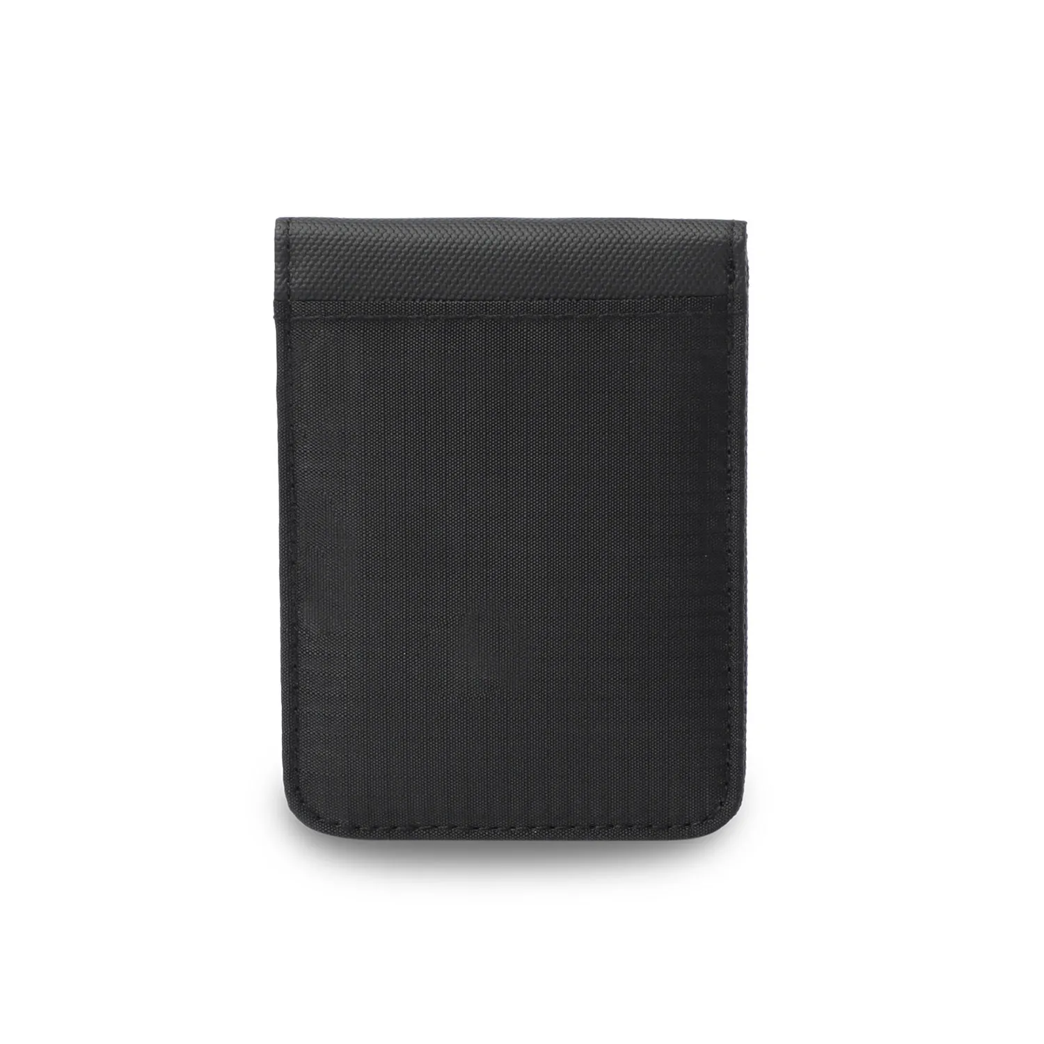 BILLETERA TOTTO WOOD PEQUEÑA RFID BLOCKER - NEGRO - Imagen 5