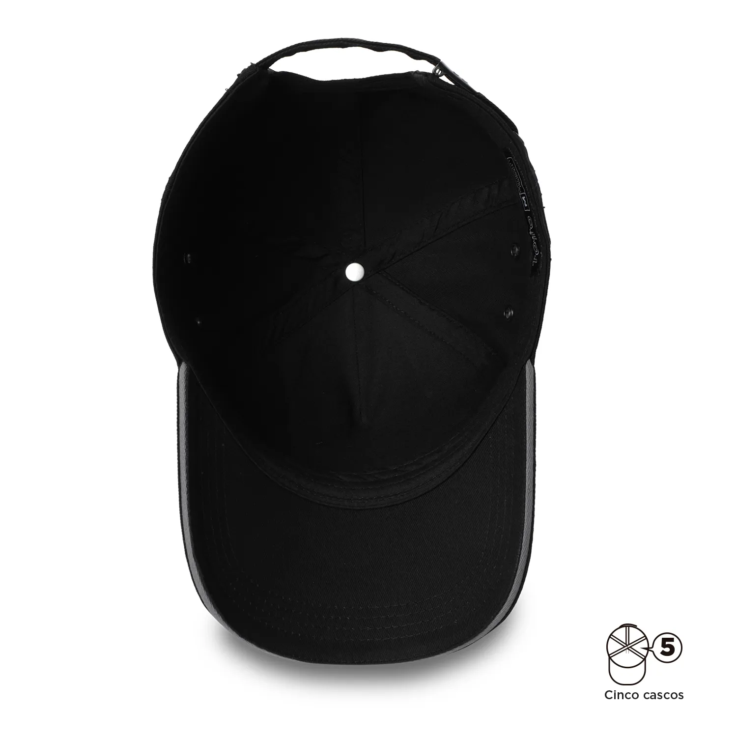 CACHUCHA TOTTO ICONIC - NEGRO - Imagen 5