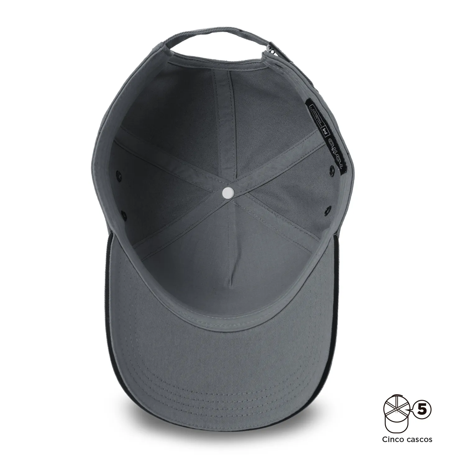 CACHUCHA TOTTO ICONIC - GRIS - Imagen 5