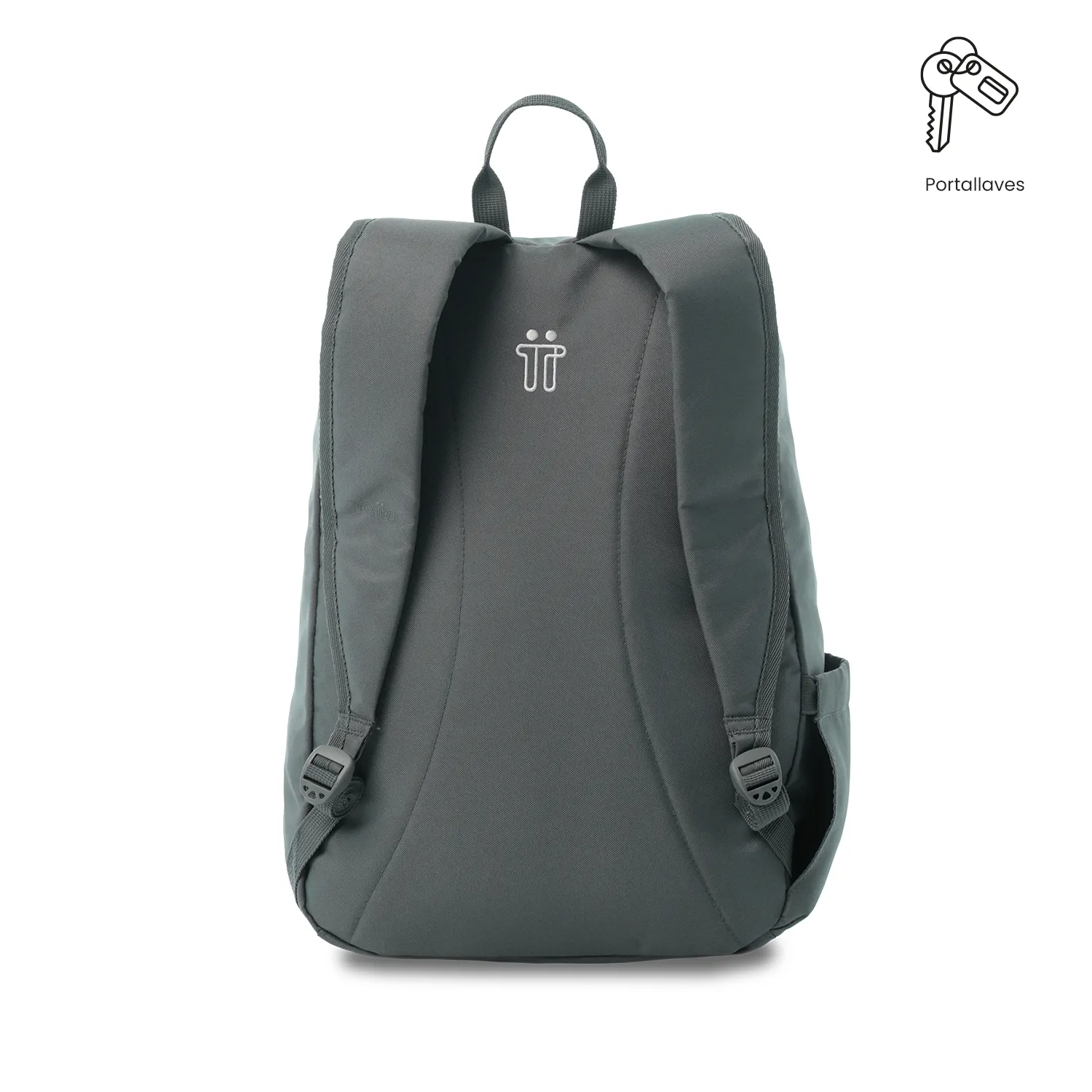 MORRAL TOTTO DRAGONAR NILO PORTA PC 13" - TALLA M - GRIS - Imagen 4