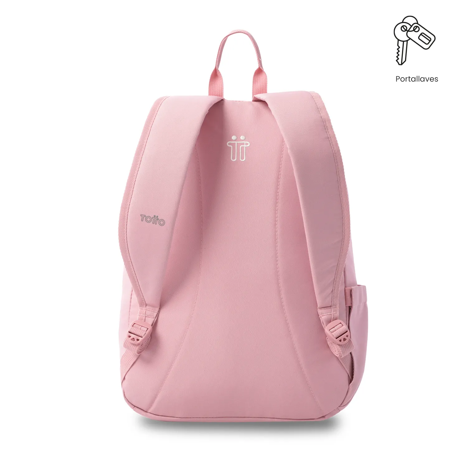 MORRAL TOTTO DRAGONAR NILO PORTA PC 13" - TALLA M - ROSADO - Imagen 4