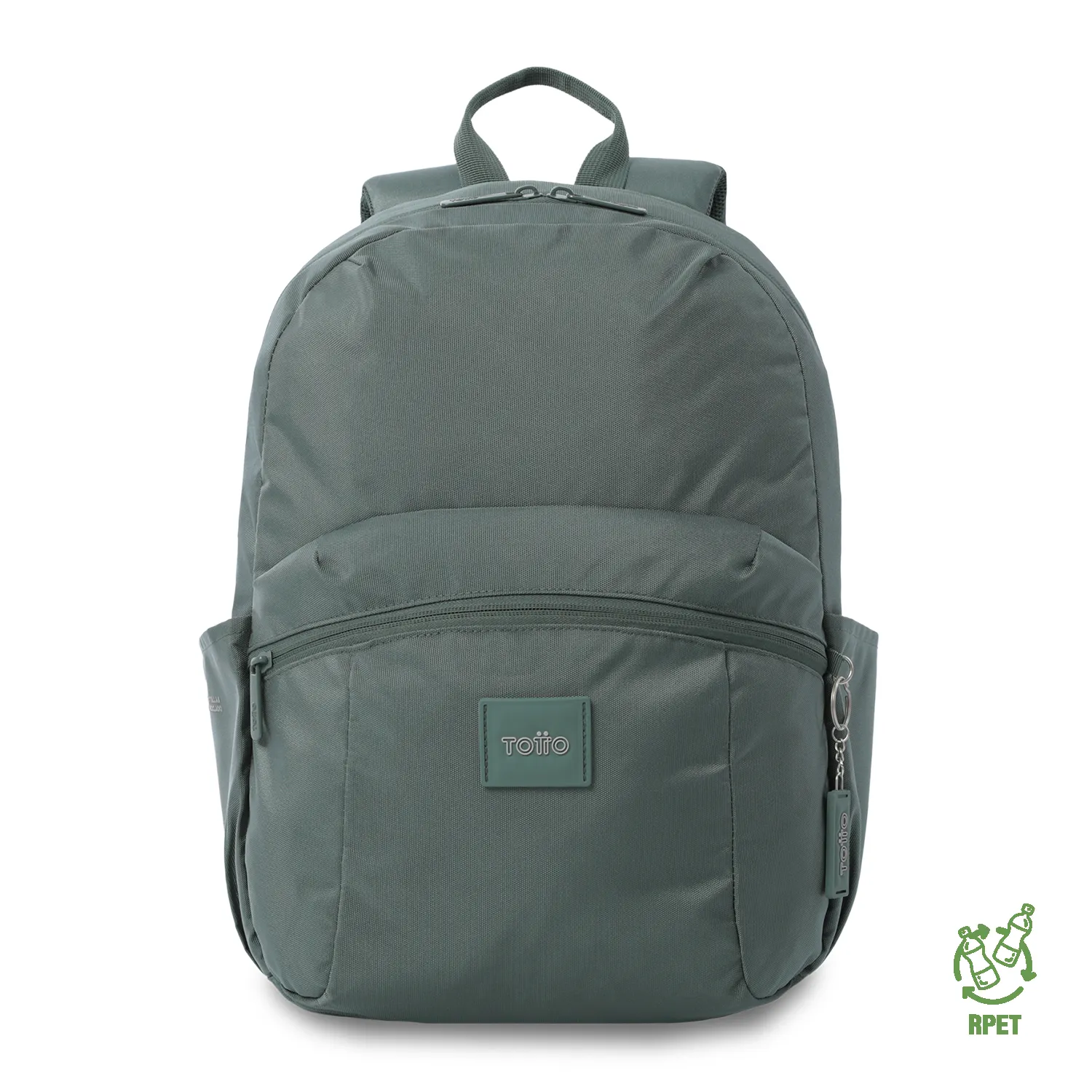 MORRAL TOTTO TRIK 2.0 PORTA PC 14" - TALLA M - VERDE