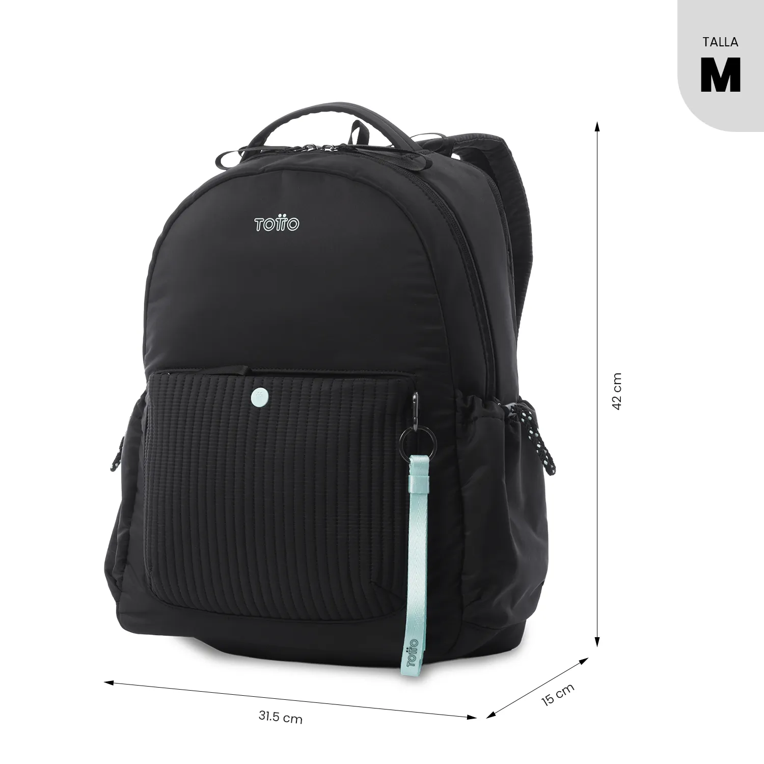 MORRAL TOTTO PRAGA PORTA PC 14" - NEGRO - Imagen 3