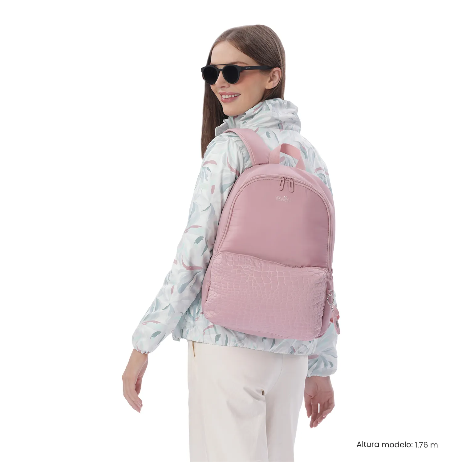 MORRAL TOTTO PALENCIA PORTA PC 13" - ROSADO - Imagen 2