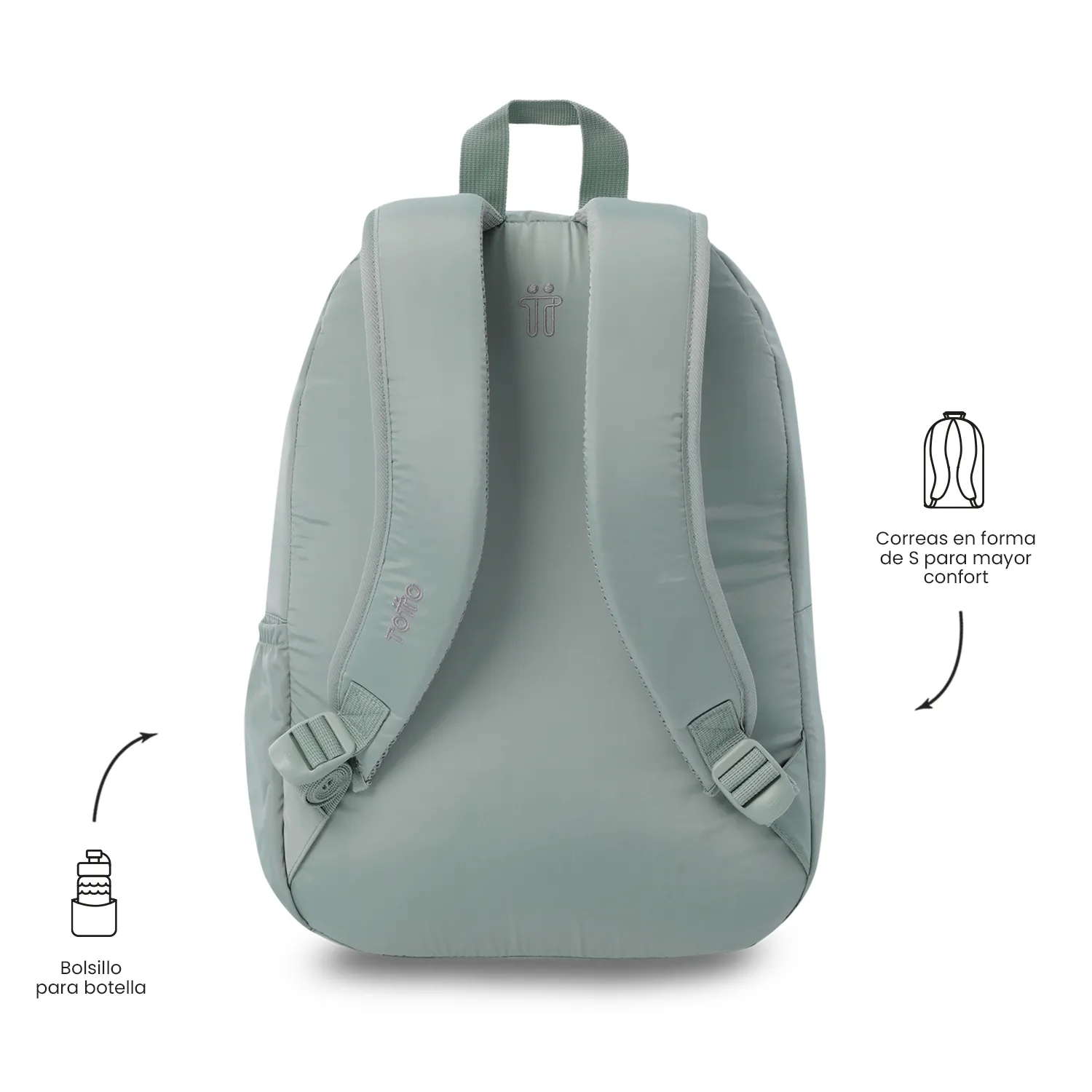 MORRAL TOTTO PALENCIA PORTA PC 13" - VERDE - Imagen 4
