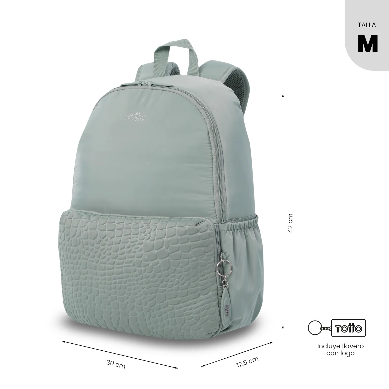 MORRAL TOTTO PALENCIA PORTA PC 13" - VERDE - Imagen 3