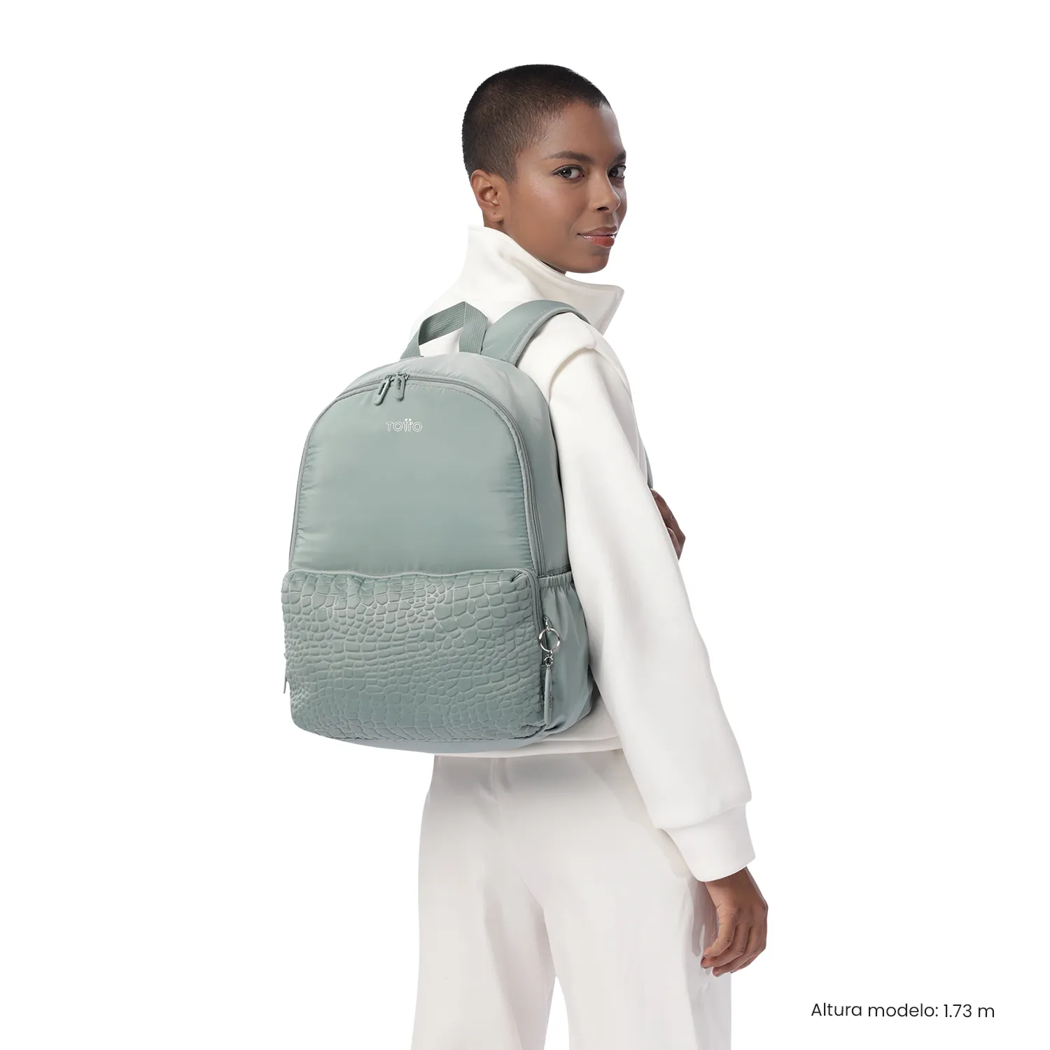MORRAL TOTTO PALENCIA PORTA PC 13" - VERDE - Imagen 2