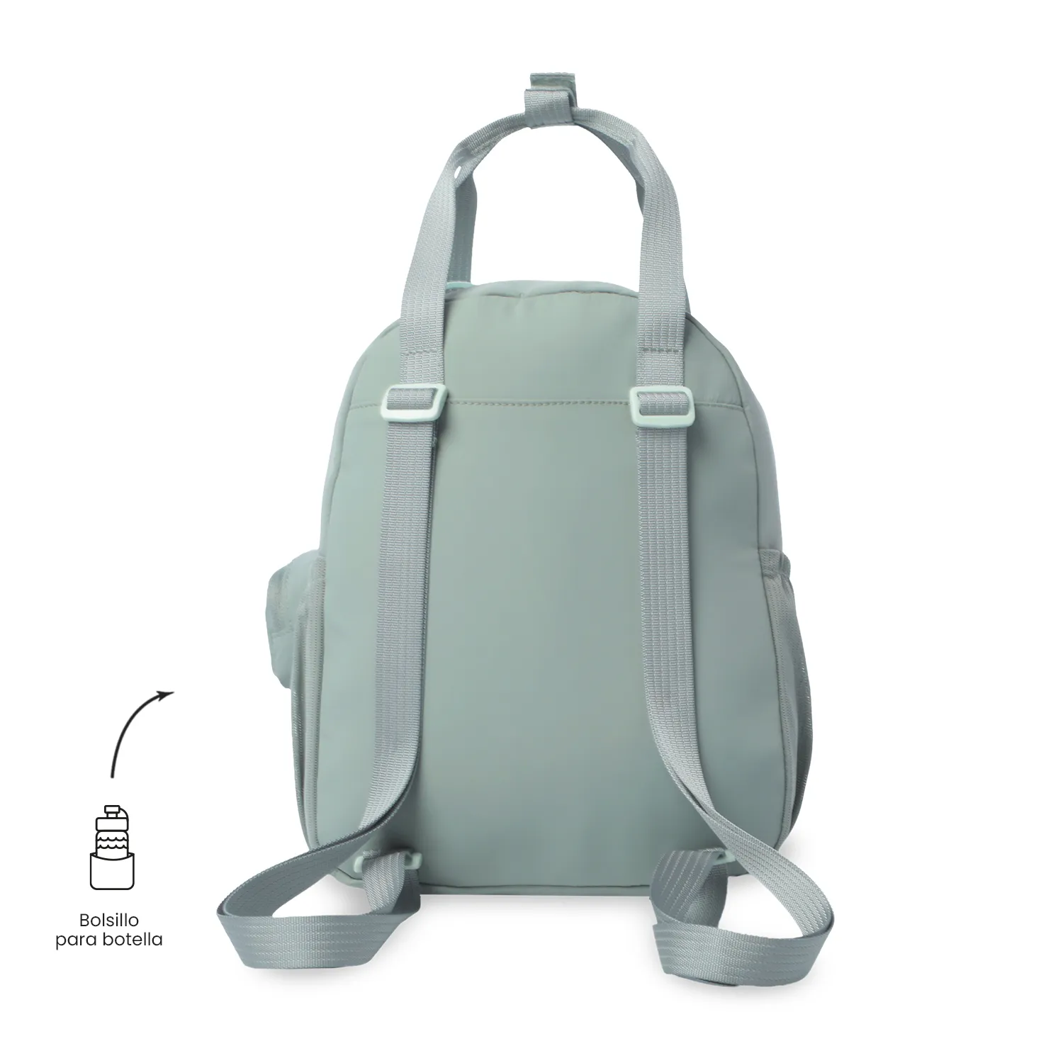 BOLSO MORRAL TOTTO SUZUKA PORTA TABLET 10" - VERDE - Imagen 4