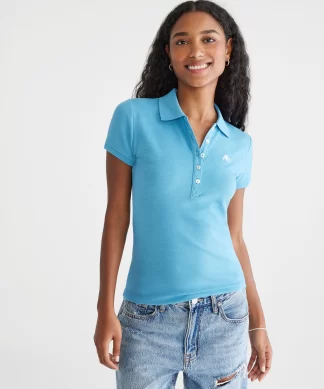 CAMISETA AEROPOSTALE MUJER - TIPO POLO