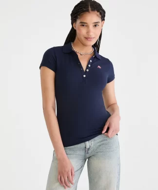 CAMISETA AEROPOSTALE MUJER - TIPO POLO