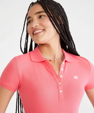 CAMISETA AEROPOSTALE MUJER - TIPO POLO