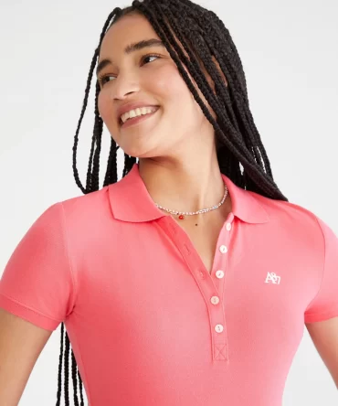 CAMISETA AEROPOSTALE MUJER - TIPO POLO