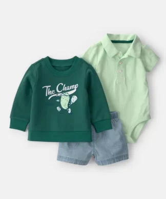 CONJUNTO CARTER'S BEBE NENE - SET 3 PIEZAS