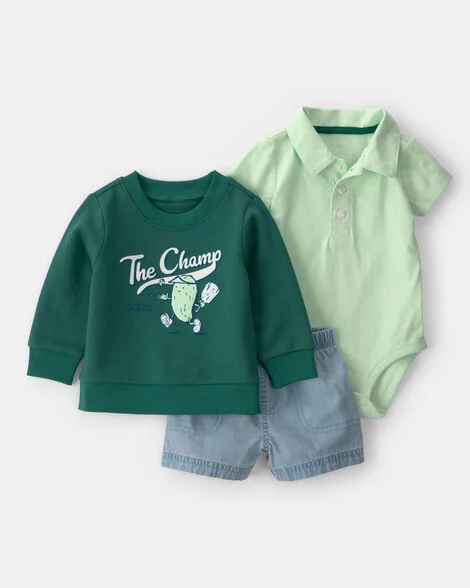 CONJUNTO CARTER'S BEBE NENE - SET 3 PIEZAS