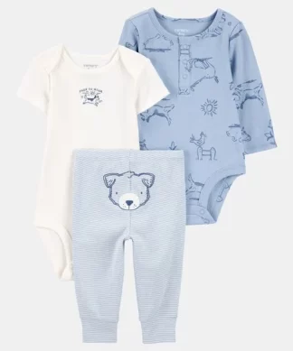 CONJUNTO CARTER'S BEBE NENE - SET 3 PIEZAS