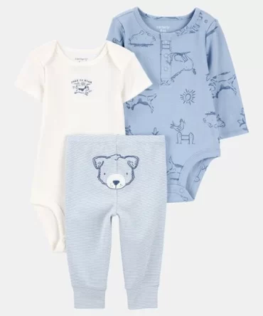 CONJUNTO CARTER'S BEBE NENE - SET 3 PIEZAS