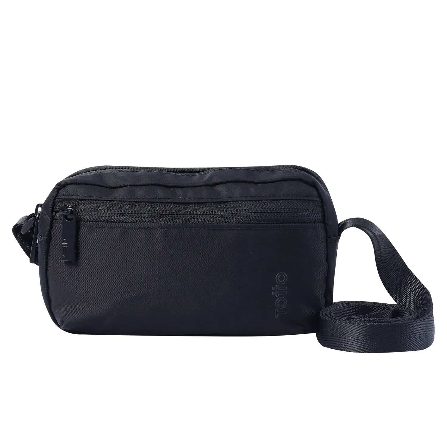 BOLSO TOTTO BOMBO CROSSBODY - NEGRO