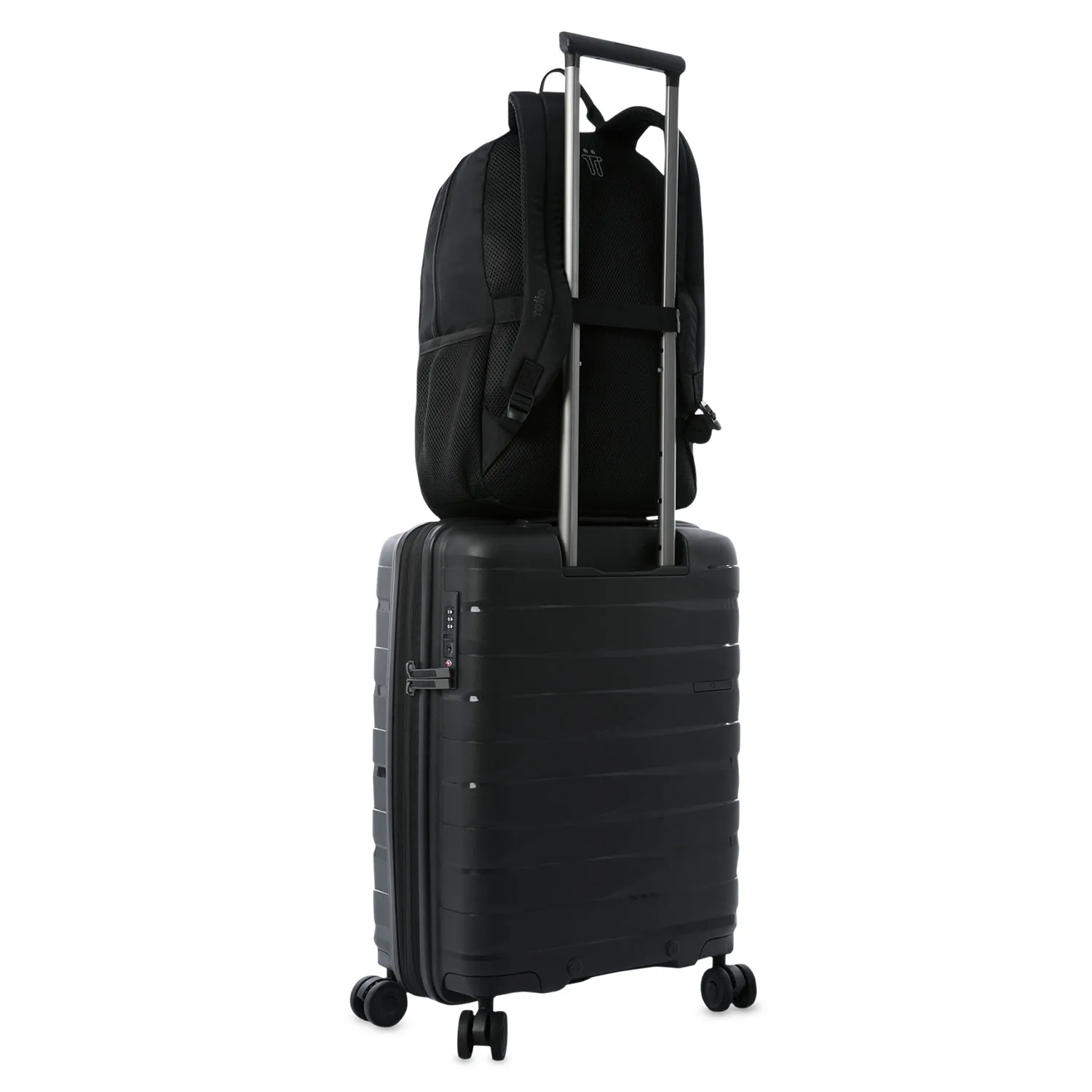MORRAL TOTTO KOJI PORTA PC 15.4" - TALLA L - NEGRO - Imagen 7