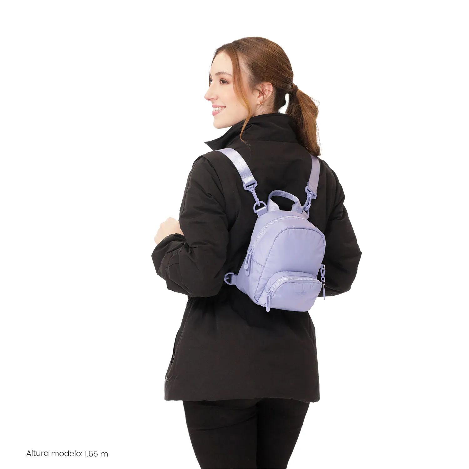 BOLSO MORRAL TOTTO YUEN 2.0 3 EN 1 - LILA - Imagen 2