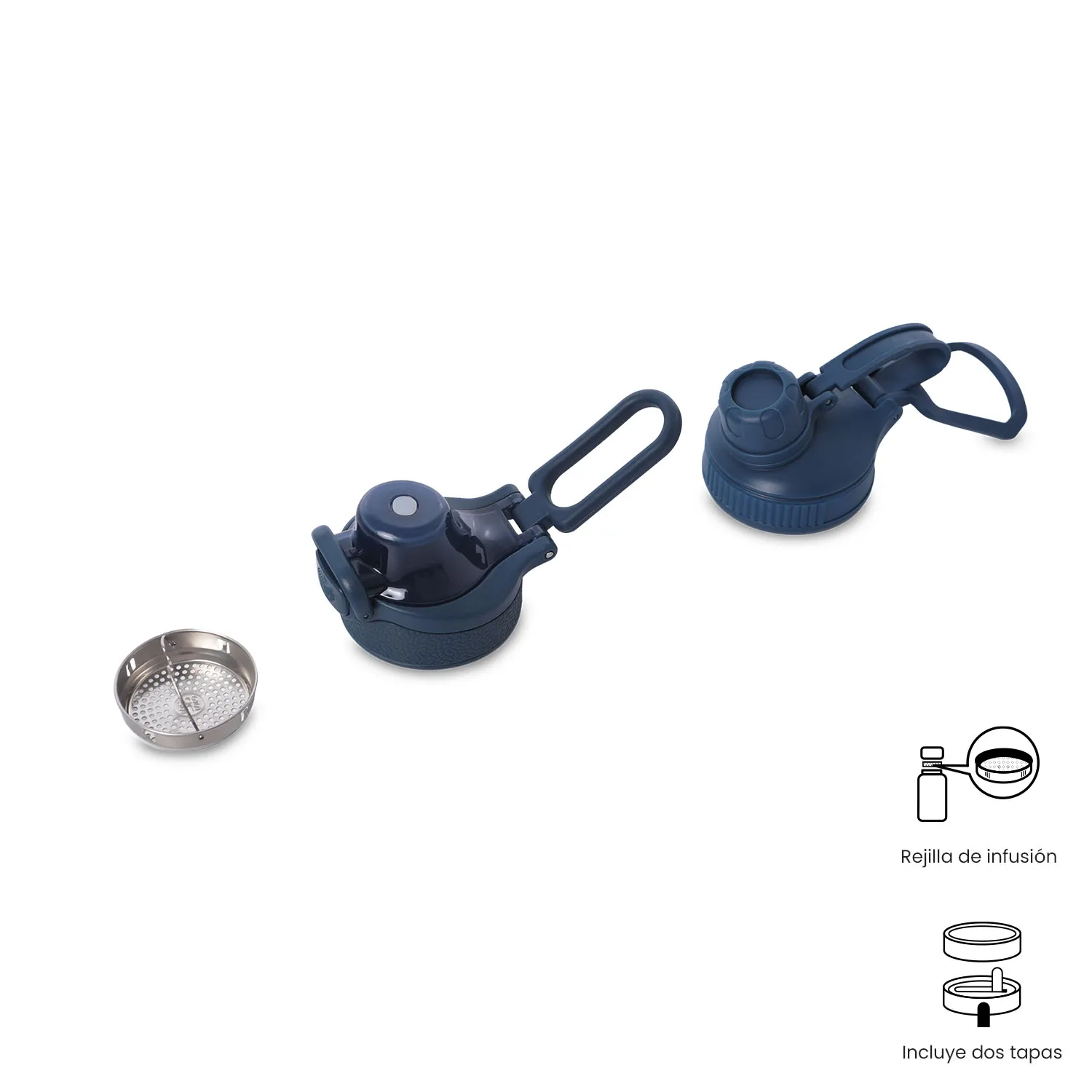 TERMO TOTTO FLUX 750 ML - AZUL - Imagen 3