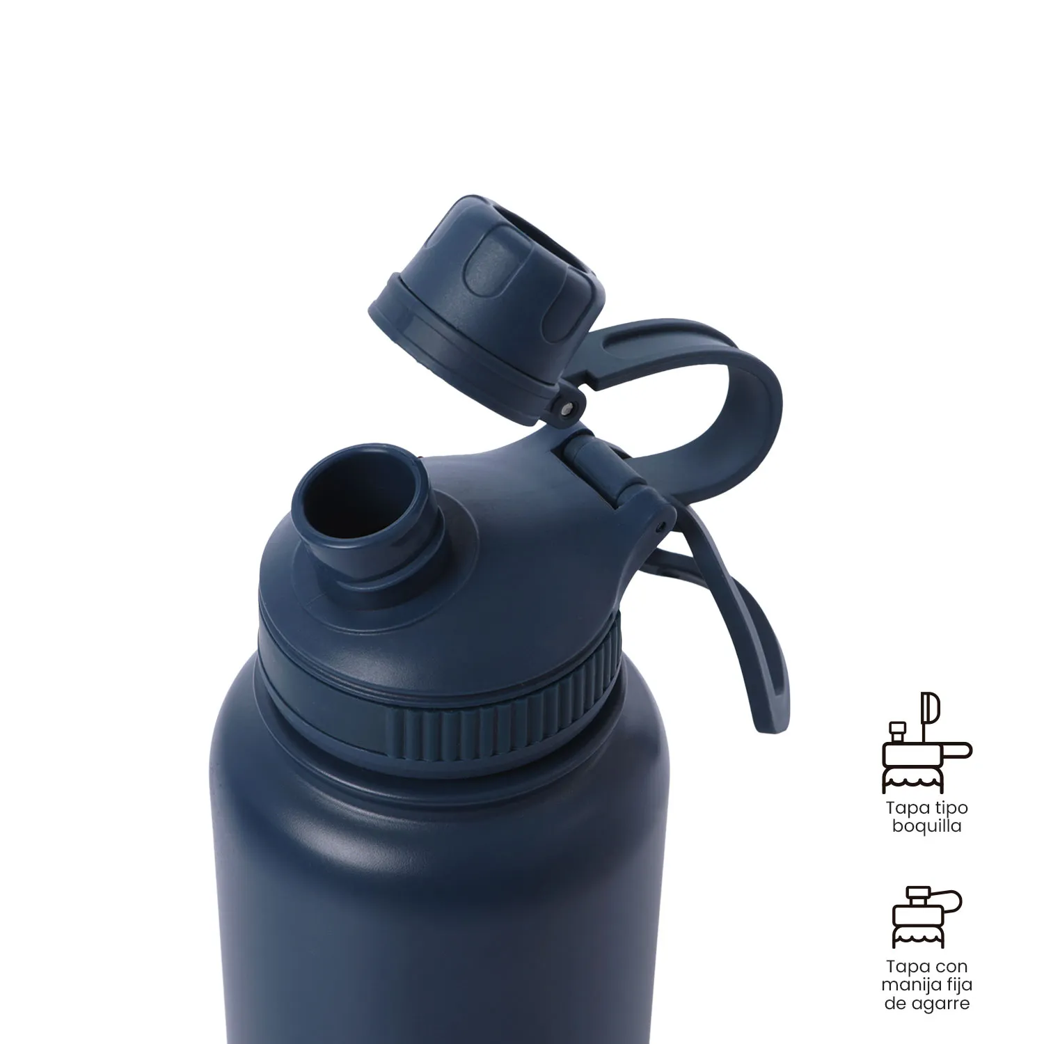 TERMO TOTTO FLUX 1000 ML - AZUL - Imagen 4