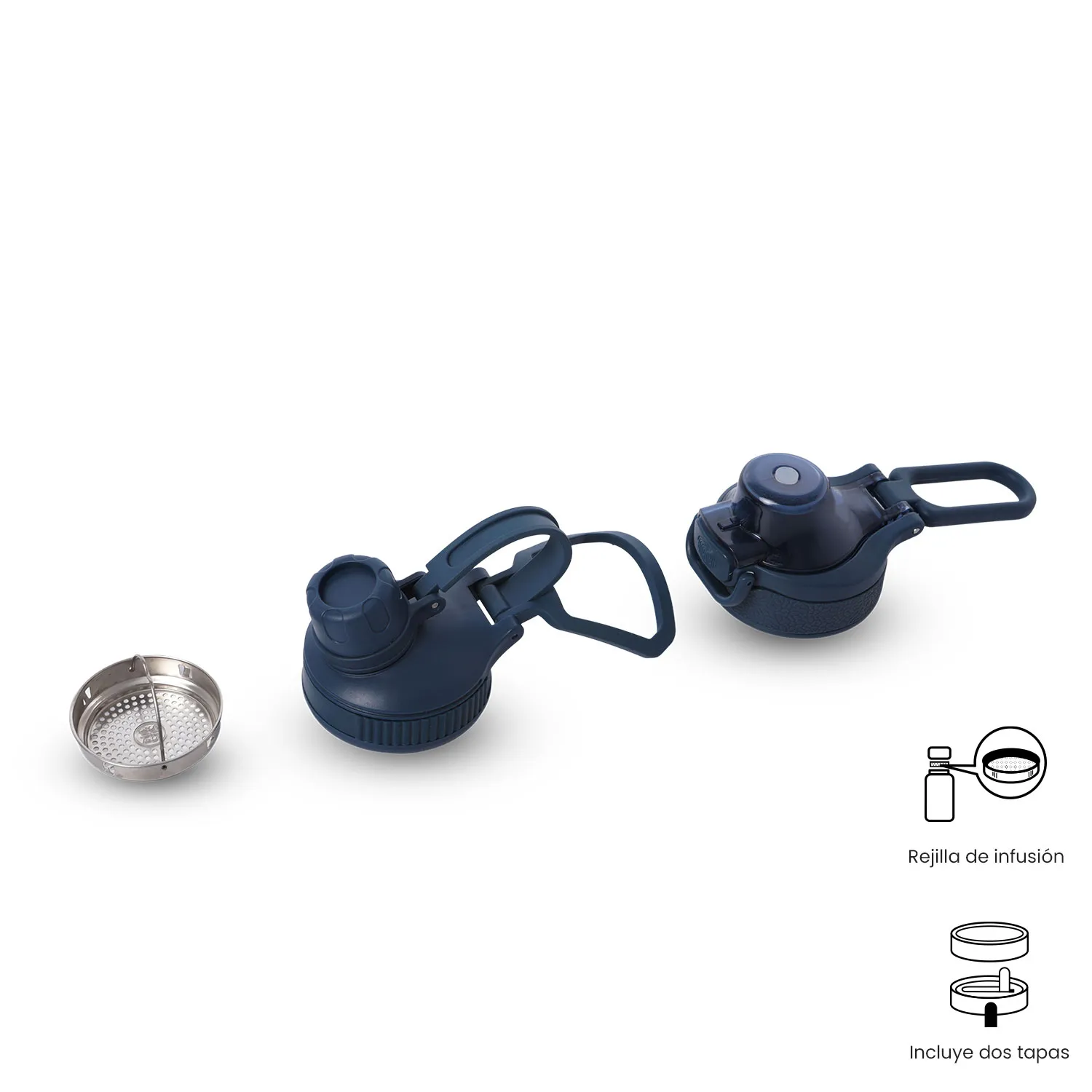 TERMO TOTTO FLUX 1000 ML - AZUL - Imagen 3
