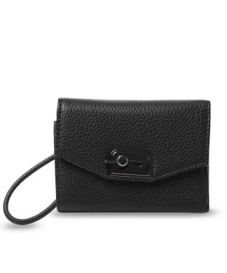 BILLETERA TOTTO SMOOTH PEQUEÑA - NEGRO