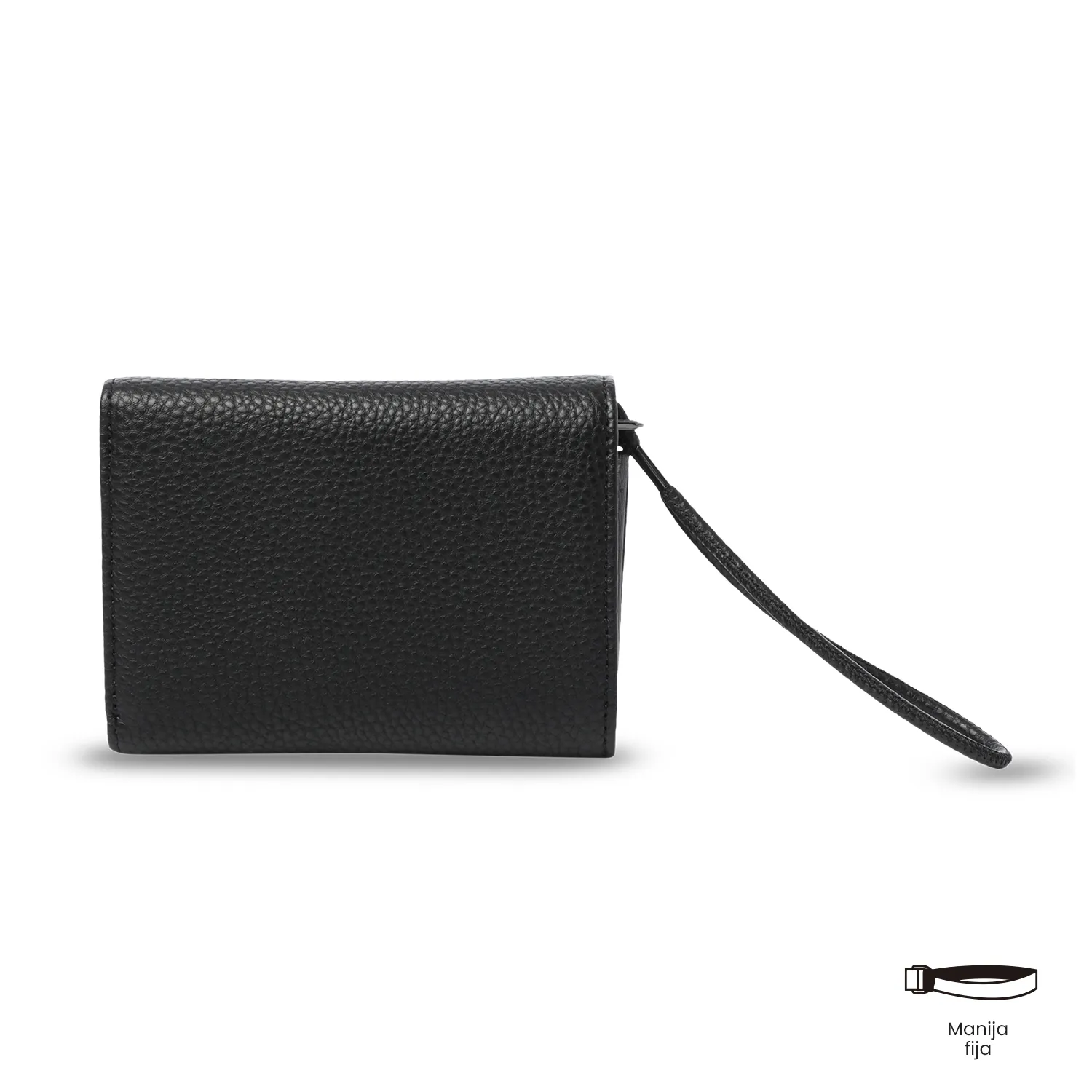 BILLETERA TOTTO SMOOTH PEQUEÑA - NEGRO - Imagen 5