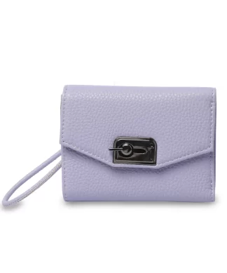 BILLETERA TOTTO SMOOTH PEQUEÑA - LILA