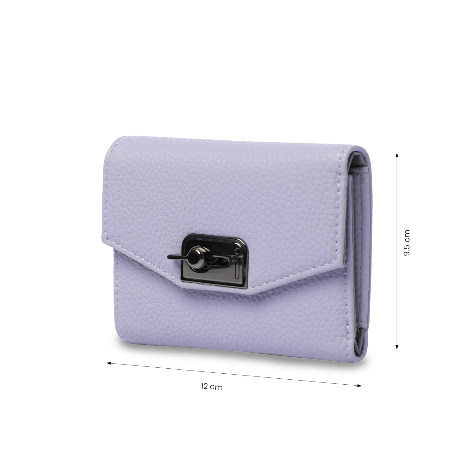 BILLETERA TOTTO SMOOTH PEQUEÑA - LILA - Imagen 2
