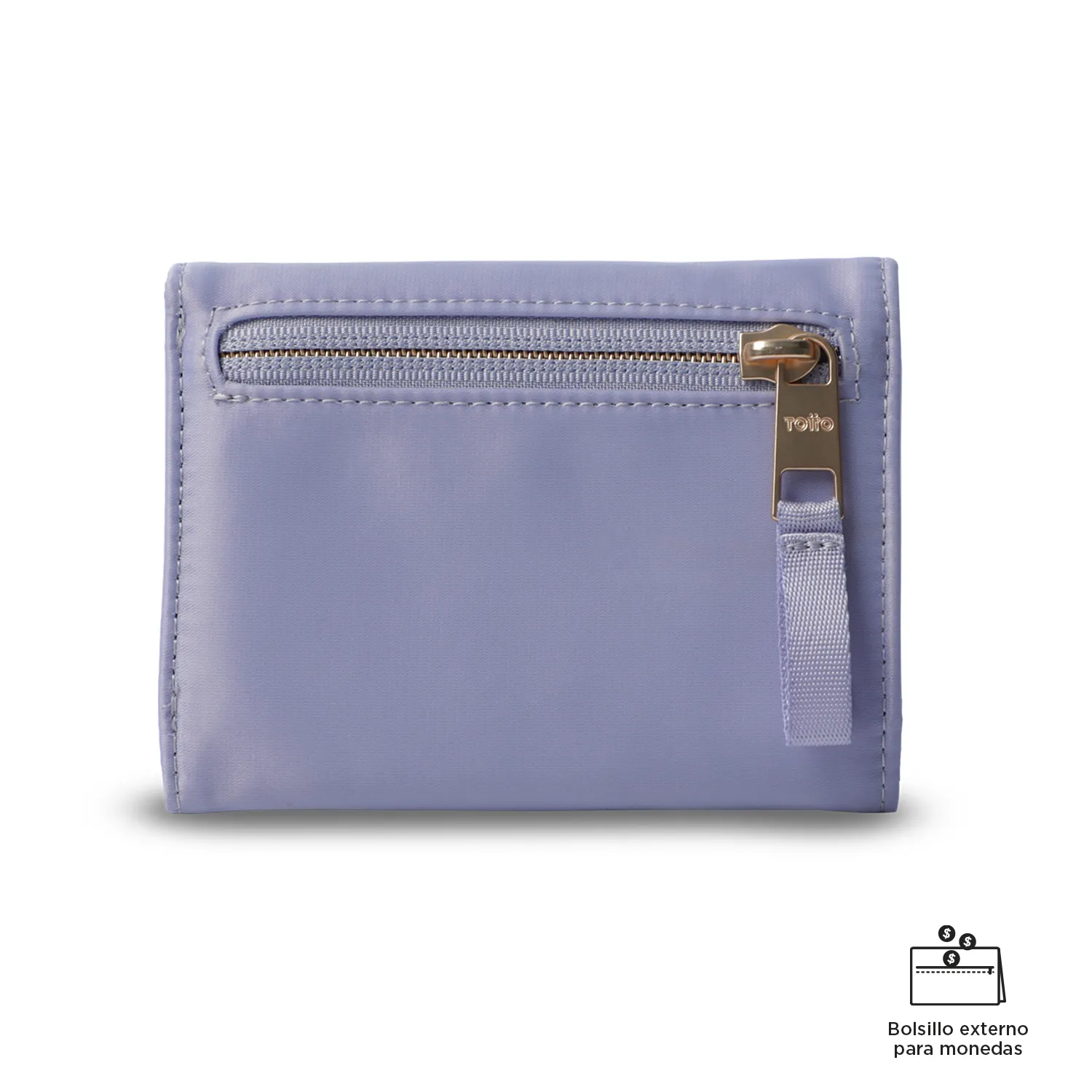 BILLETERA TOTTO BEL 2.0 MEDIANA - LILA - Imagen 5