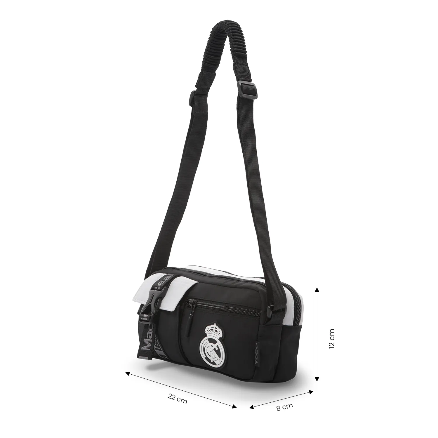 BOLSO TOTTO FOREVER REAL MADRID - NEGRO - Imagen 3