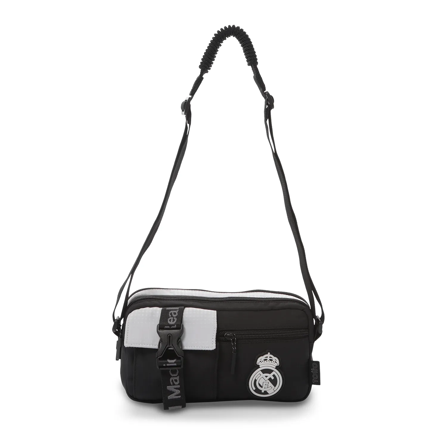 BOLSO TOTTO FOREVER REAL MADRID - NEGRO