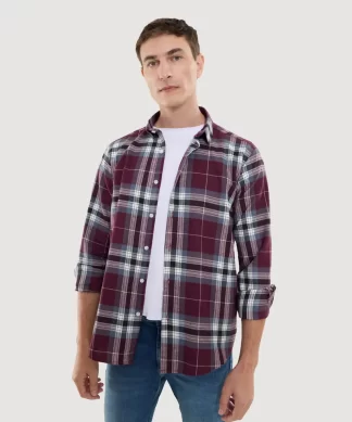 CAMISA OSTU HOMBRE - MANGA LARGA - Leñadora