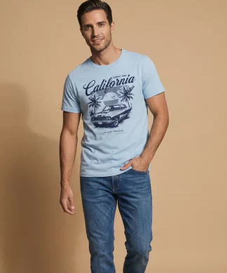 CAMISETA ESPRIT HOMBRE - CUELLO REDONDO