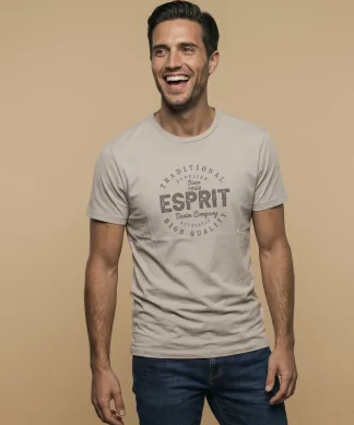 CAMISETA ESPRIT HOMBRE - CUELLO REDONDO