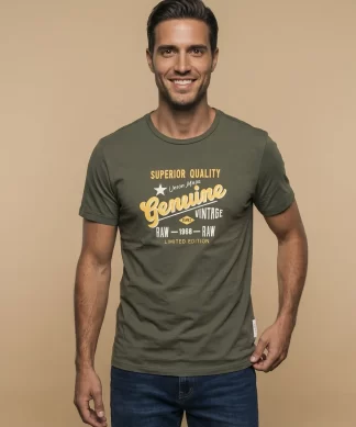 CAMISETA ESPRIT HOMBRE - CUELLO REDONDO