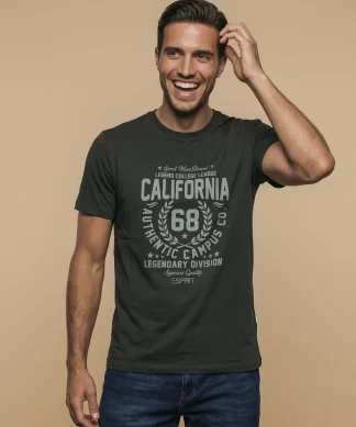 CAMISETA ESPRIT HOMBRE - CUELLO REDONDO
