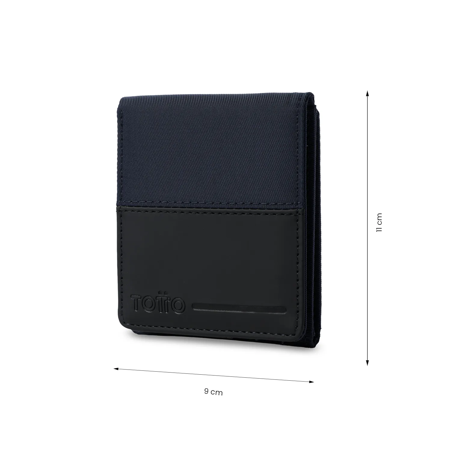 BILLETERA TOTTO NEXUS GRANDE RFID BLOCKER - AZUL - Imagen 2